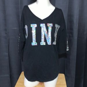 PINK mermaid bling shirt